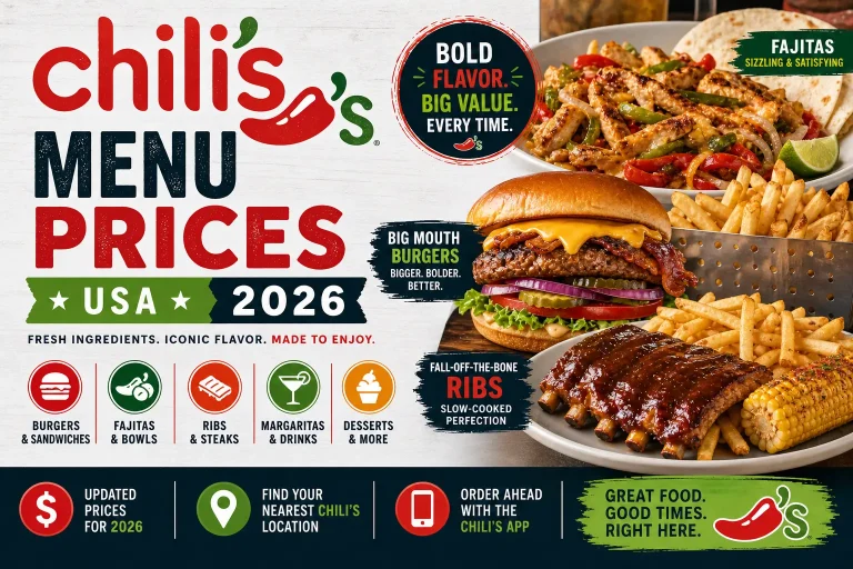 Chili's Menu USA