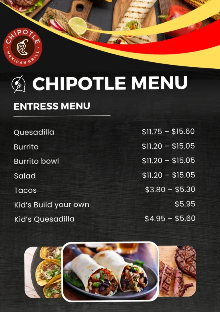 chipotle menu usa