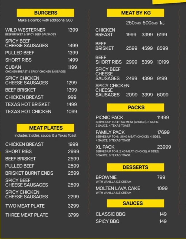 Dickey's Barbecue Pit Menu