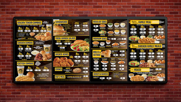 Golden Chick Menu